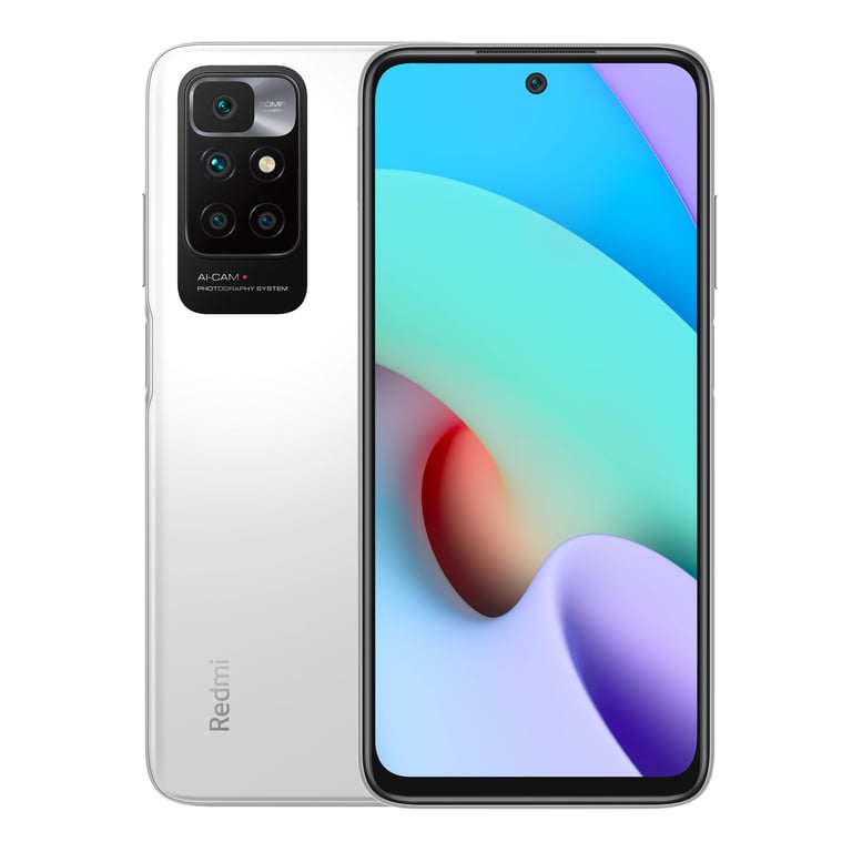 XIAOMI Redmi 10 6+ Quatre Caméras IA 50 MP Écran FHD+ 90 Hz MediaTek Helio G88 Batterie 5000 mAh type MIUI 12.5 - vue 2