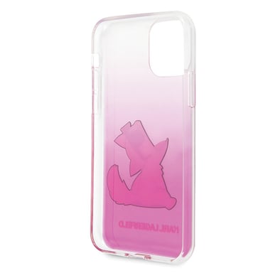 Custodia Karl Lagerfeld per iPhone 11 Pro rosa Choupette Fun