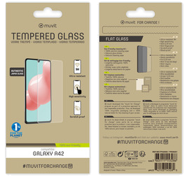 Muvit For Change Verre Trempe Plat: Samsung Galaxy A42