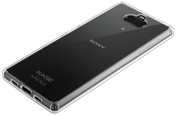 Guscio ibrido invisibile per Sony Xperia 10 Plus, trasparente