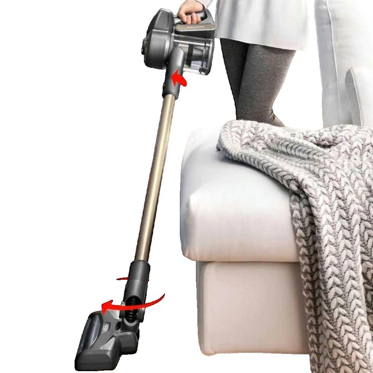 De'Longhi Colombina Evo XLM418.GCG Aspirateur balai 2 en 1 Batterie Sec Sans sac 0 5 Neuf - vue 2