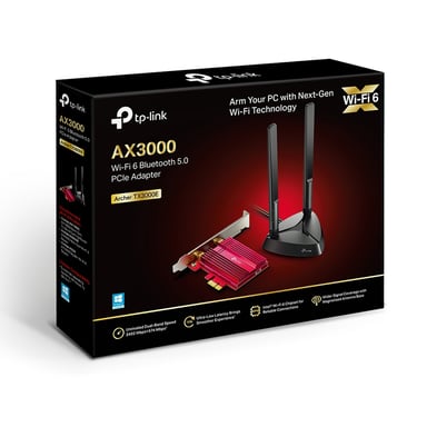 TP-Link Archer TX3000E WLAN interna / Bluetooth 2402 Mbit/s