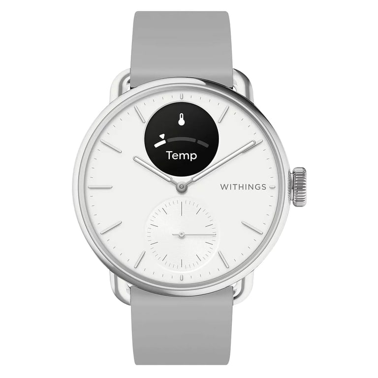 Withings ScanWatch 2 OLED 38 mm Hybride Acier inoxydable - Neuf