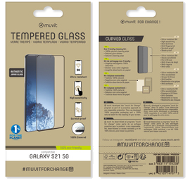 Muvit For Change Verre Trempe Samsung Galaxy S21