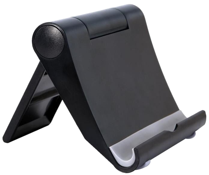 Support Bureau pour Smartphone & Tablette Téléphone Universel Pliable Noir