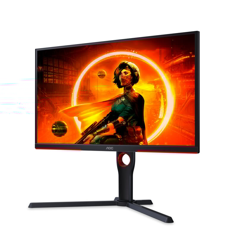 Ecran PC Gaming AOC 25G3ZMBK 24 5 VA FHD 0 5ms MPRT 240Hz HDMI DP Pivot Réglable en hauteur Adaptive Sync - vue 3