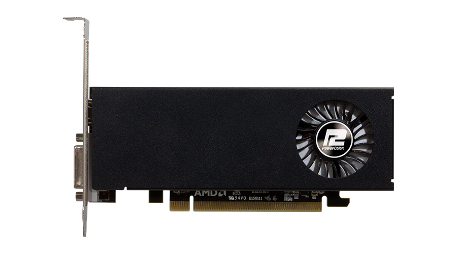 PowerColor Dragon AXRX 550 4GBD5 HLE carte graphique AMD Radeon RX 550 4 Go GDDR5 Neuf