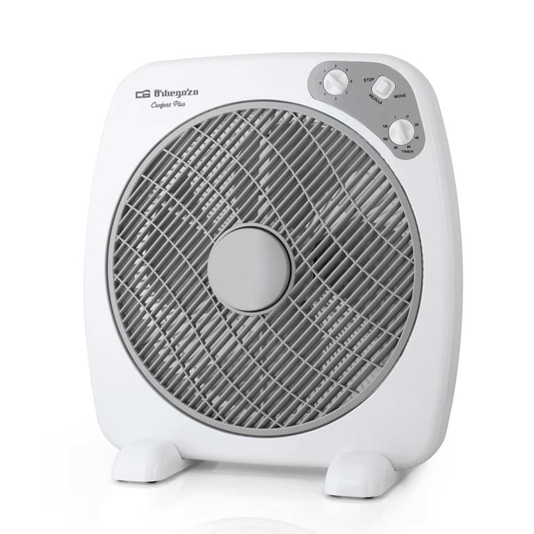 Orbegozo BF 0140 Ventilateur portable avec diffuseur rotatif et minuterie Idéal pour le bureau Neuf