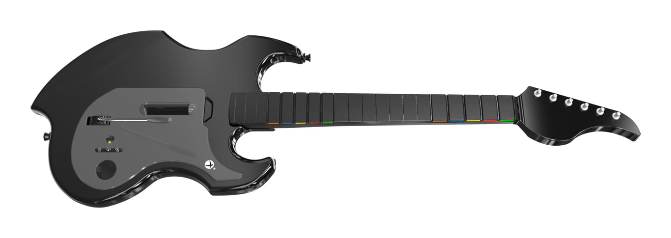PDP Riffmaster Noir, Gris Guitare Analogique/Numérique PC, Xbox One, Xbox Series S, Xbox Series X - Neuf