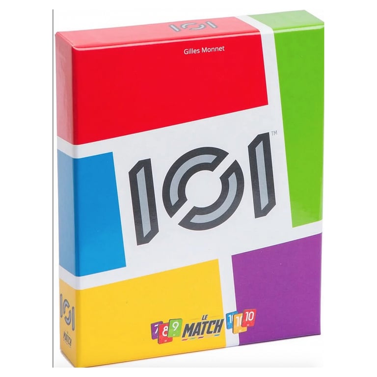 101 Le Match : Jeu de Cartes Stratégique pour 1 ou 2 Joueurs Neuf