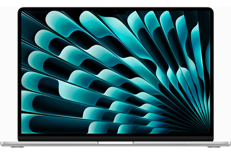 MacBook Air M2 (2023) 15,3', 3,5 GHz 256 GB 8 GB Apple GPU 10, Argento - AZERTY