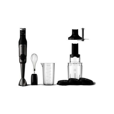 Mixeur plongeant - PHILIPS Série 5000 - HR2684/00 - 1200 W - Gris / Noir