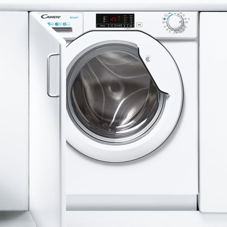 Lave-linge intégrables 7kg CANDY 1200tr/min 59.6cm D, CBW27D1E-S - Neuf