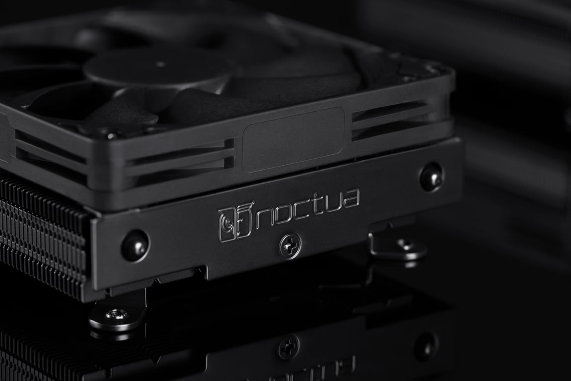 Noctua Nh l9i Chromax. Cpu kühler 92mm - vue 4