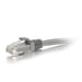 C2G Cable de conexión de red Cat5e con funda no apantallada (UTP) de 5 M - Gris