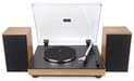 New Majestic TT 54 Tocadiscos de correa Negro, Madera