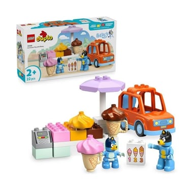 Lego 10458 - Excursion A La Heladeria Con Bluey