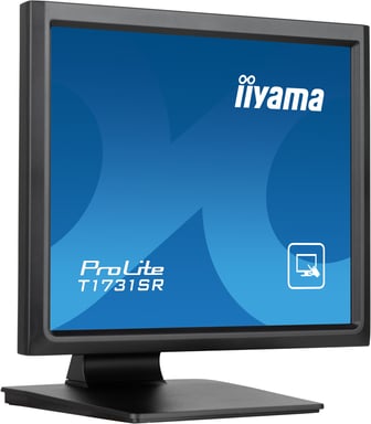 iiyama ProLite T1731SR-B1S pantalla para PC 43,2 cm (17'') 1280 x 1024 Pixeles SXGA LCD Pantalla táctil Negro