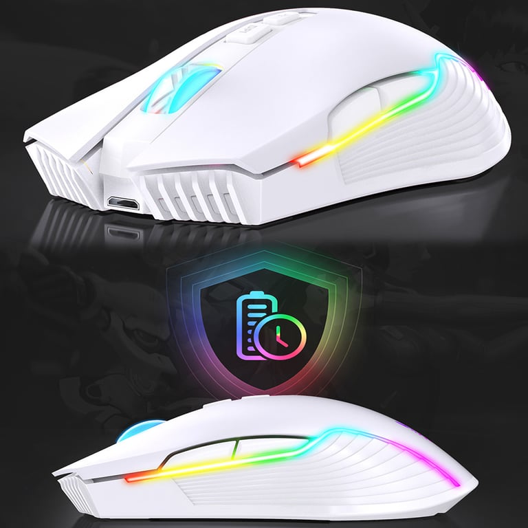 Souris Gaming ONIKUMA CW905 – Sans Fil 2.4 GHz, RGB, 6400 DPI, 7 Boutons Programmables - vue 2