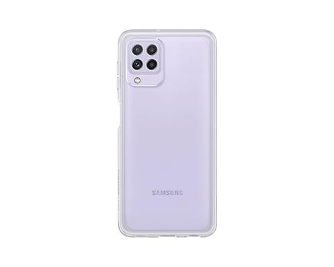 Samsung EF-QA225TTEGEU coque de protection pour téléphones portables 16,3 cm (6.4'') Housse Transparent Samsung Galaxy A22 4G