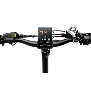 Bicicleta eléctrica plegable MIHOGO ONE MAX con doble batería y proyección de navegación - Verde