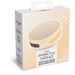 BIGBEN Party - Altavoz Bluetooth redondo con correa de mano y efectos de luz - 15W - Naranja pastel