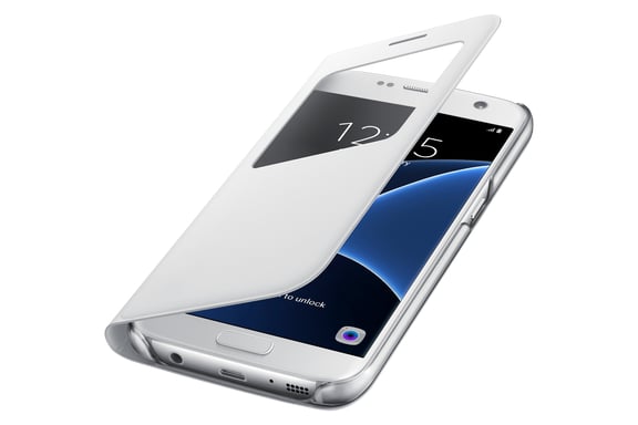 Samsung EF-CG930 funda para teléfono móvil 12,9 cm (5.1'') Blanco