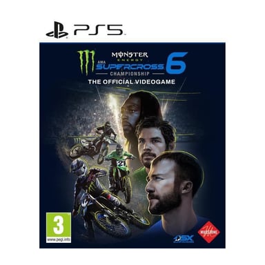 Monster Energy Supercross 6 - The Official Videogame Jeu PS5