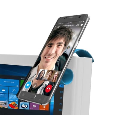 SBS TEIRONSLAPB soporte Soporte activo para teléfono móvil Teléfono móvil/smartphone Azul