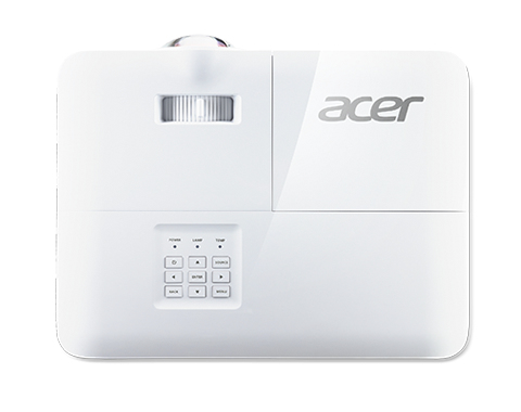 Acer S1386WH vidéo-projecteur Projecteur à focale standard 3600 ANSI lumens DLP WXGA (1280x800) Blanc