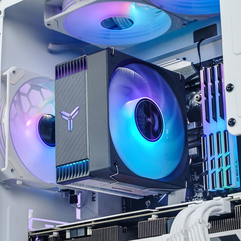 Jonsbo CR 1000 EVO ARGB Processeur Ventilateur 12 cm 1 pièce Neuf - vue 2