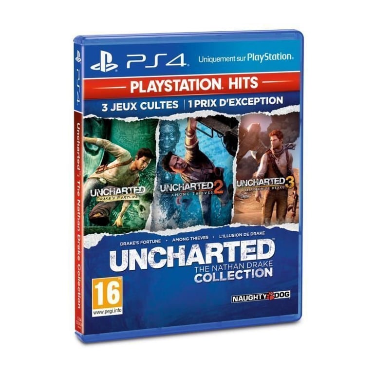 Uncharted : The Nathan Drake Collection PlayStation Hits Jeu PS4 - Neuf