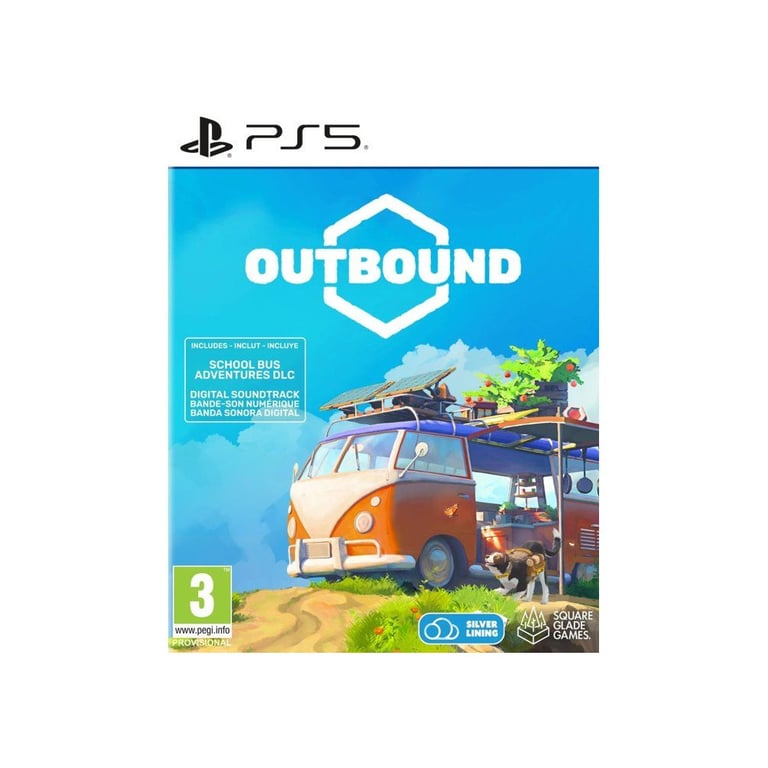 Jeu vidéo PS5 Silver Lining Outbound Simulation et gestion Monde ouvert Bleu - Neuf