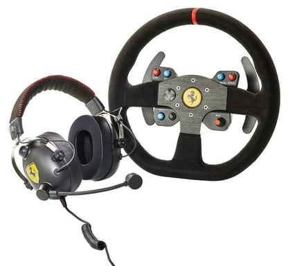 Thrustmaster Race Kit Ferrari 599xx Evo Edition With Alcantara Noir Volant PC, Xbox One