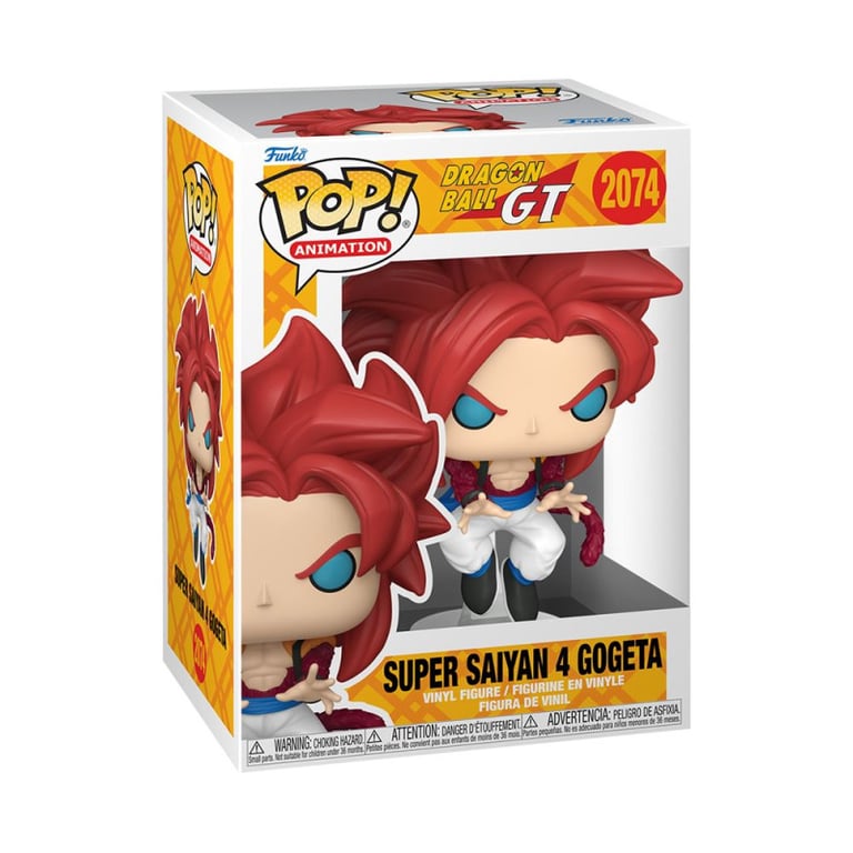 Figurine Funko Pop Animation Dragon Ball GT SS4 Gogeta with Chase Modèle aléatoire - vue 2