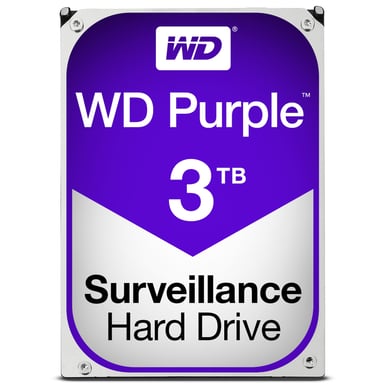 Western Digital Purple disque dur 3 To 5400 tr/min 64 Mo 3.5'' Série ATA III