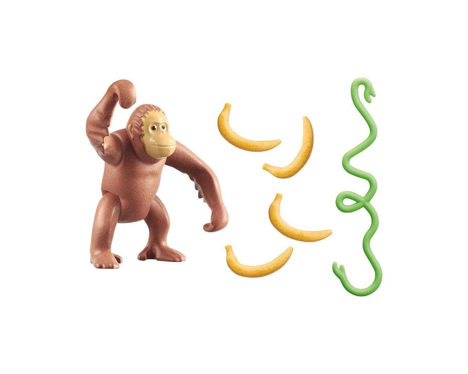 Orang outan Wiltopia 71057 Playmobil La Boîte - vue 8