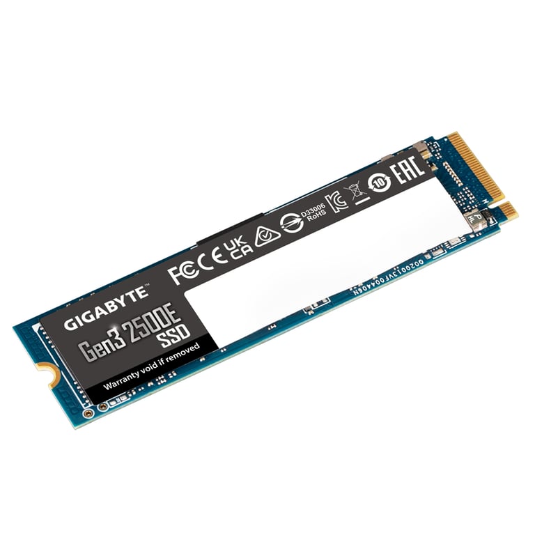 GIGABYTE Gen3 SSD 500GB 500 Go .2 PCI Express 3.0 NVMe Neuf - vue 2