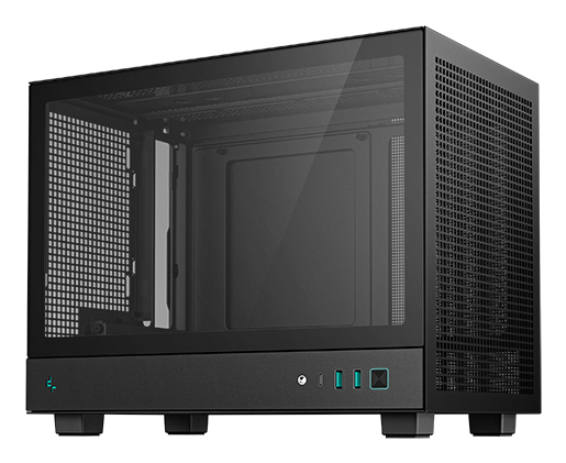 Boîtier mini tour DeepCool CH160 mT Design compact Optimisé pour Mini ITX - vue 3