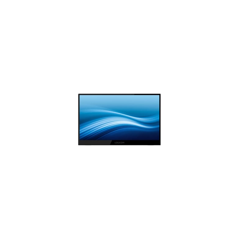 Moniteur portable Logicom 15,6  Full HD IPS USB-C et Mini HDMI Noir - Neuf
