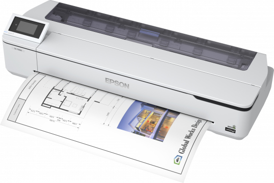 Epson SureColor SC T5100N imprimante grand format Wifi Jet d'encre Couleur 2400 x 1200 DPI A1 594 x 841 mm EthernetLAN Neuf