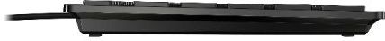CHERRY KC 6000 Slim teclado Universal USB AZERTY Francés Negro
