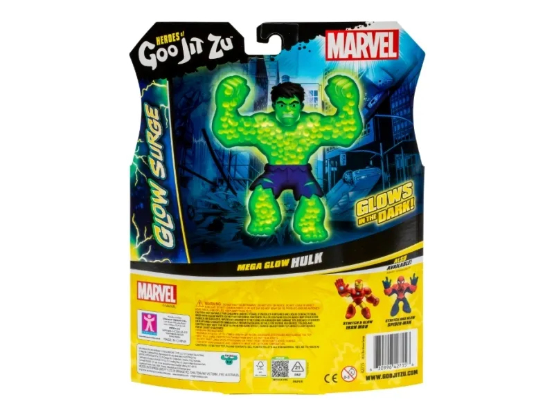 Figurine Spider Man Glow Surge Moose Toys La Boite - vue 4