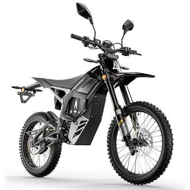 APTUM AP-8F Enduro Eléctrica, 120 km de autonomía y certificación CEE - negra