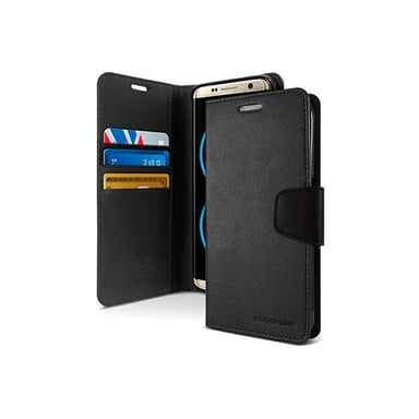 Funda Folio Stand negra para Galaxy A50