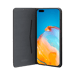 Custodia folio a conchiglia con slot per schede e supporto per Huawei P40 Pro+, nero