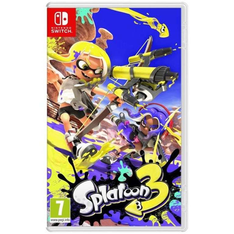 Splatoon 3 • Jeu  Switch - Neuf