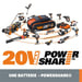 Worx WR141 M500 Landroid 500 m² 18 cm