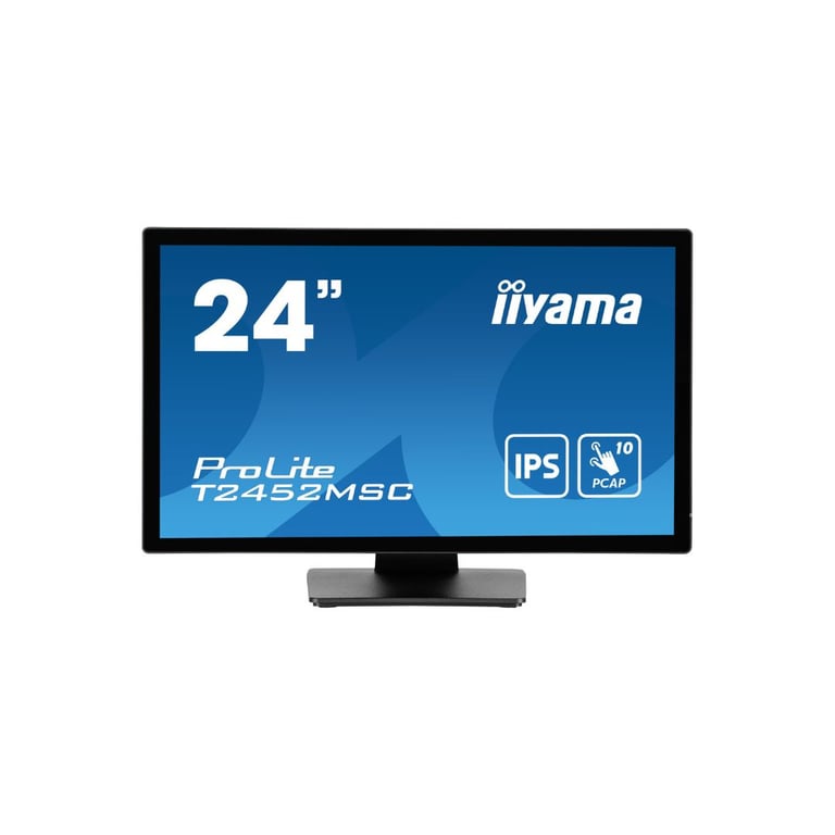 iiyama Prolite T2452MSC B1 écran PC 60 5 cm 23.8" 1920 x 1080 Pixels Full HD LCD Écran Tactile utilisateur - vue 9