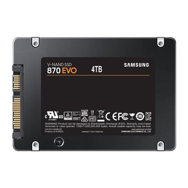 Samsung 870 EVO 2.5'' 4 To Série ATA III V-NAND